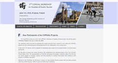 Desktop Screenshot of copigal.ifj.edu.pl
